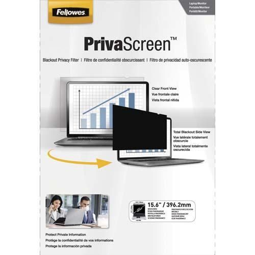 Fellowes filtre de confidentialité privascreen 15,6'' (16/9) pour moniteurs et ordi portables 4802001
