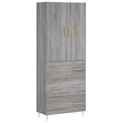 Helloshop26 - Buffet bahut commode armoire meuble de rangement organisateur cuisine salle de séjour salon haut sonoma 69,5 x 34 x 02_0035545 - 300021_0