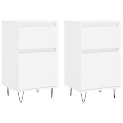 Helloshop26 - Buffet bahut commode armoire meuble de rangement organisateur cuisine salle de séjour salons lot de 2 40 x 35 x 70 cm 02_0036660 - 3000_0