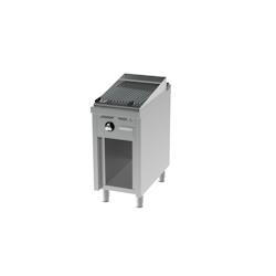 HR FAINCA - Barbecue à gaz Série 750 sur meuble avec placard - 400x750x947 mm - 8,76 kW - Acier inoxydable 18/10 - B7504E_0