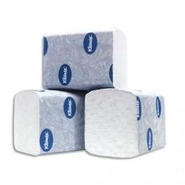 KIMBERLY CARTON DE 36 PAQUETS DE 200 FORMATS DE PAPIER TOILETTE PLIÉ KLEENEX ULTRA