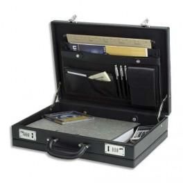 MASTERS ATTACHÉ CASE EN PVC NOIR