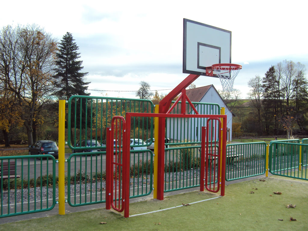 Mini Buts Multisports Type Val Fourré - Ref : 73993P - Cercle renforcé anti casse - Hauteur 2.60m_0