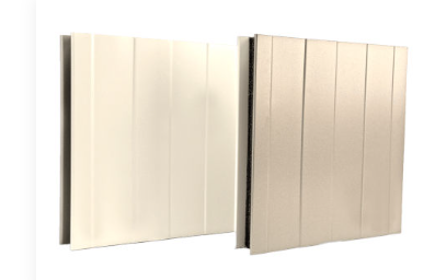 Panneaux sandwich en mousse polyuréthane - isolants avec parements en tôle d’acier pour bardage intérieur et extérieur_0