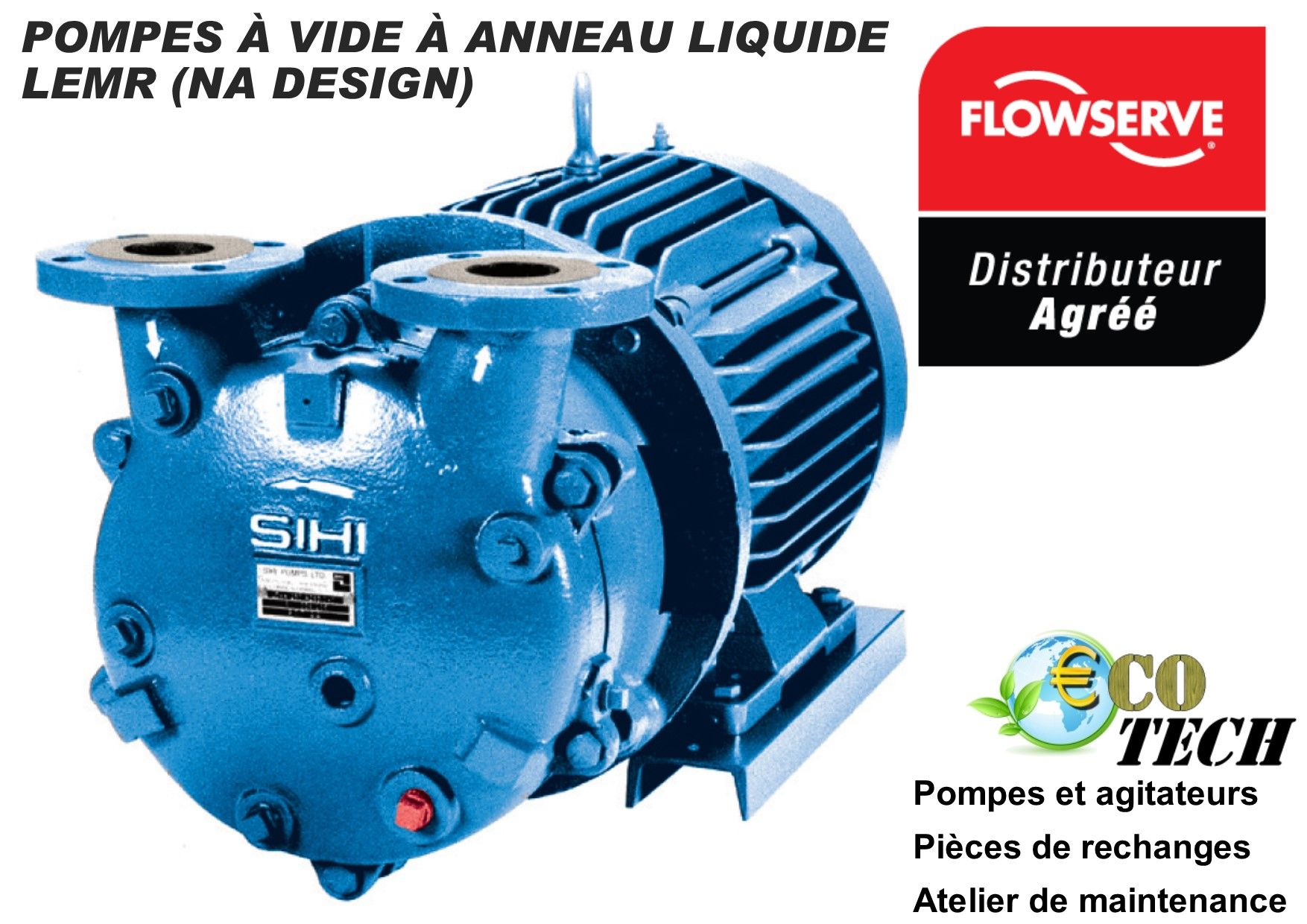 Pompes à vide à anneau liquide - LEMR (NA Design) - SIHI - pièces de rechange et maintenance_0