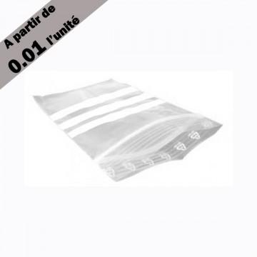 SACHET PLASTIQUE ZIP 60X80MM BANDE BLANCHE TRANSPARENT_0