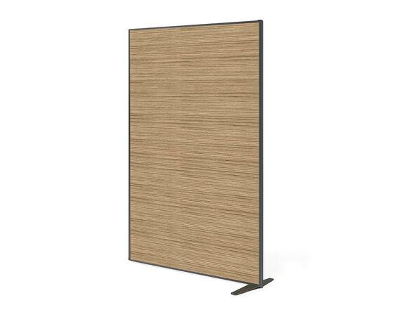 Cloison supplémentaire autoportante KP+ en bois mélaminé antibactérien sur pieds ou à roulettes_0