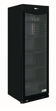 Armoire réfrigérée positive - porte vitrée, 382L - froid ventilé, thermostat mécanique, double vitrage_0