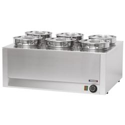 Bain-marie à sauce 6 cuves CBMS6 Casselin - CBMS6_0