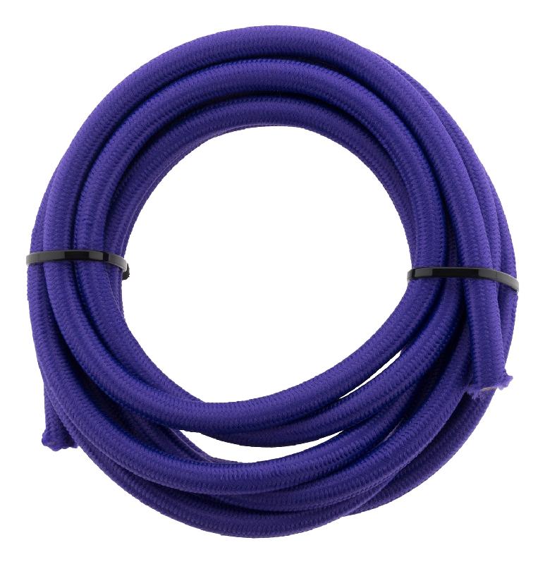 Câble textile 3G1 violet - 3 mètres - section 3G1mm² - certifié CE - marque Elexity_0