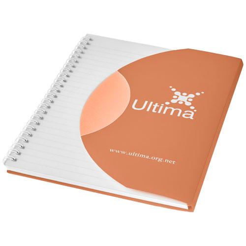 Cahier Curve A5 - 25, 50 ou 100 feuilles vierges - Couverture en polypropylène incurvée - Réf. 21267015_0