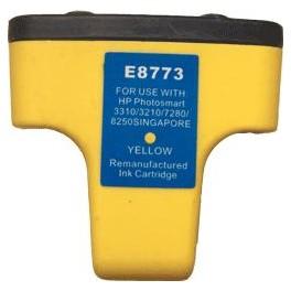 Cartouche jet d'encre compatible HP Photosmart 3210/3310 (C8773EE/N°363) - Puce Yellow 18ml - Réf. 00859Y_0