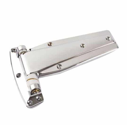 Charnière 730/731 pour porte froide encastrée - axe non corrosif - finition émaillée ou chromée_0