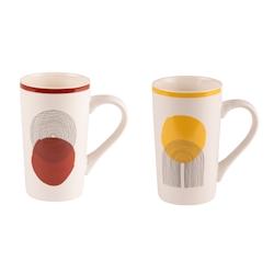 Coffret de 2 mugs Sunset 50 cl -  Multicolore Rond Porcelaine Table Passion - multicolore porcelaine 3106232312809_0