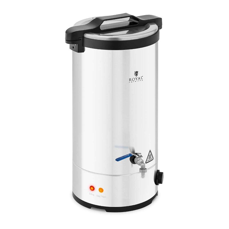 Cuve de fermentation autorégulée en inox - Fermenteur bière 30 L (700/1 800/2 500 W, 30-110 °C) - Réf. 14_0004611_0