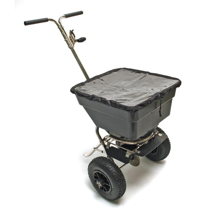Épandeur de sel / engrais 55 litres / acier inoxydable - 2376_0