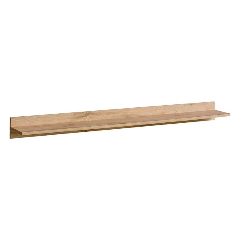 Étagère murale Thin 150 cm naturel - Design contemporain - Paris Prix_0