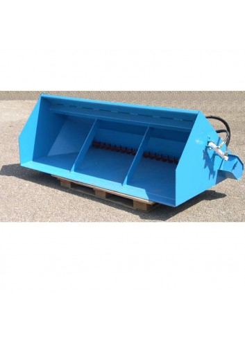 Godet distributeur - Fonctionnement hydraulique - 1000L - Dimensions 2x1.16x0.69m_0