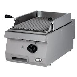 Grill Gaz sur Pierre de Lave à Poser L 400 à 800 mm - Série 700 - AFI Collin Lucy - l40- L40- P70- h28- - 0652733740496_0