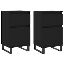 Helloshop26 - Buffet bahut commode armoire meuble de rangement organisateur cuisine salle de séjour salons lot de 2 40 x 35 x 70 cm 02_0036902 - 3000_0