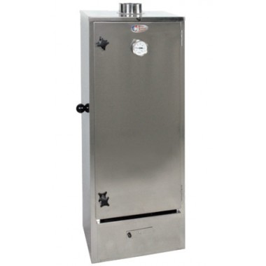 Fumoirs traditionnels tout inox - Fumage à froid ou chaud - Idéal pour poissons et viandes_0