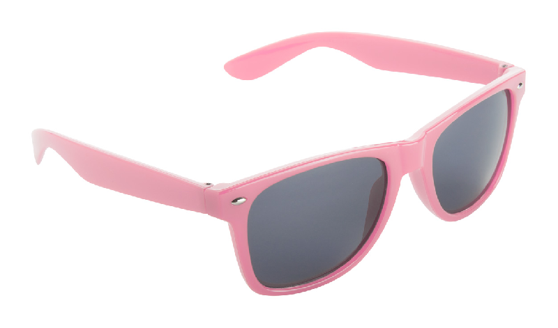 Lunettes de soleil Xaloc - protection UV 400 - en plastique - couleur rose_0