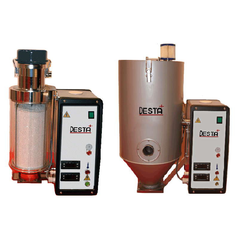 Mini dessiccateur à air comprimé pour matières plastiques - 230V - Débit 5-25 m³/h - Température 50-200°C_0
