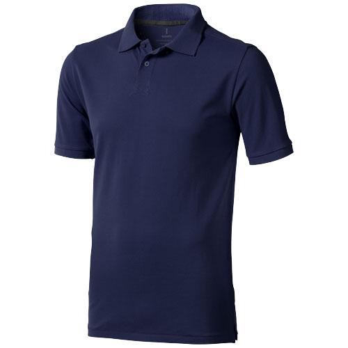 Polo manches courtes pour homme Calgary - 100% coton, maille piquée 200 g/m² - Col et poignets en tricot plat_0