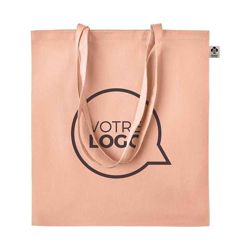 Sac shopping coton organique Ellie - Sacs publicitaires en coton_0