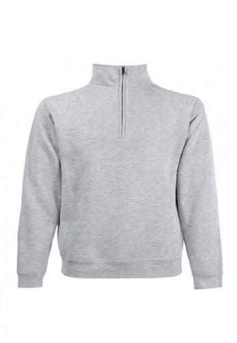 Sweat de travail zippé - intérieur polaire - 70% coton 30% polyester - SC165_0