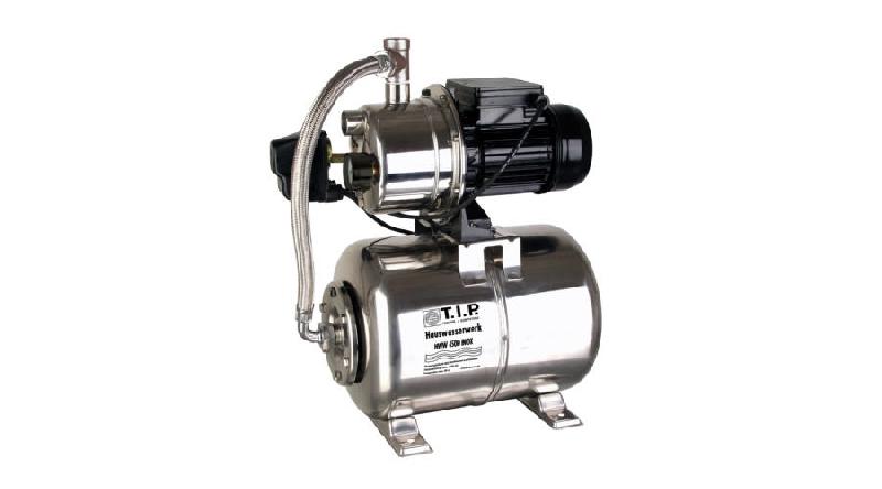 T.I.P. 31140 - Groupe de surpression en inox HWW 4500 - Pompe à charge avec purification d'eau, 1200 W, débit 4350 l/h_0