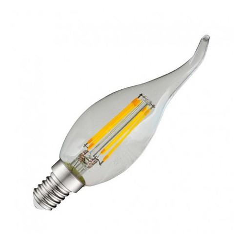 Ampoule LED fil COB coup de vent - E14 - 4W - 6000°K claire_0