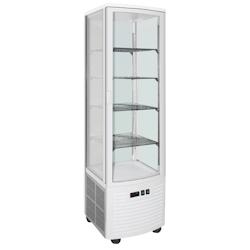 Armoire vitrine réfrigérée avec pieds - 515x485x1900 mm - 260 W 230/1V - 14069270 Eurast - blanc multi-matériau 14069270_0
