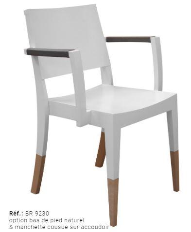 Bridge 9230 - chaise de restaurant avec assise standard et dimensions compactes_0