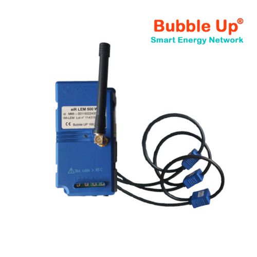 Bubble UP 169 MHz LoRa - OTMetric - Compteur électrique triphasé neutre 100A à 2000A avec PowerFLEX et bobines de Rogowski_0