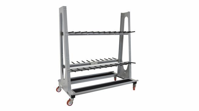 Chariot de transport et de stockage profilé vertical carr 230-120/22 q_0
