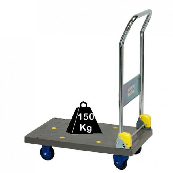 Chariot à dossier repliable - PRESTAR Charge : 150 kg_0