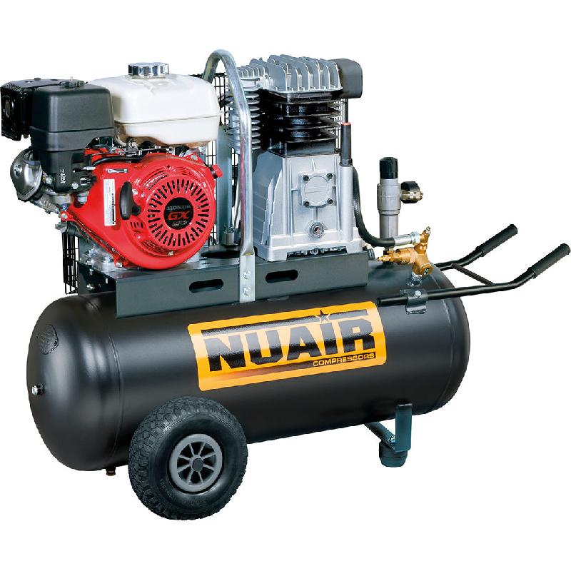 Compresseur d'air thermique NUAIR - 100 litres - moteur Honda 9 CV - 14 bar - 11574726_0