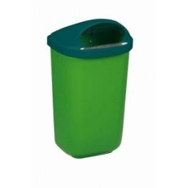 Corbeille Xerios 50 litres - Plastique polyéthylène vierge haute densité - Vidage facile_0