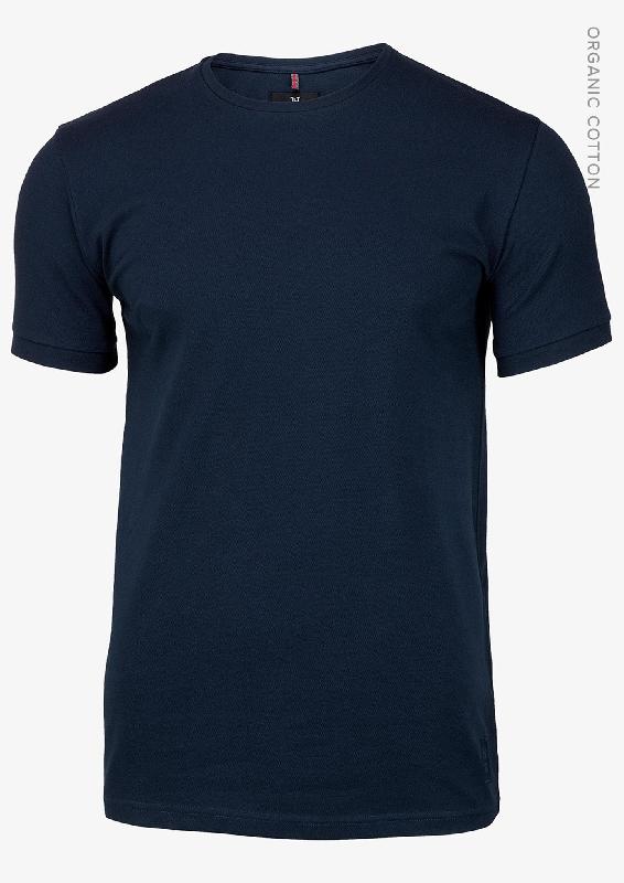 T-shirt homme - Piqué, bleu marine - Danbury Men - Nimbus_0