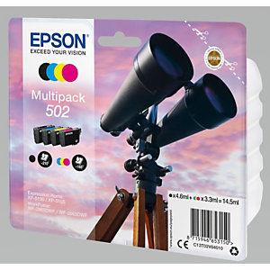 Epson 502 'Jumelles' Cartouche d'encre originale (C13T02V64010) - Pack 4 couleurs_0