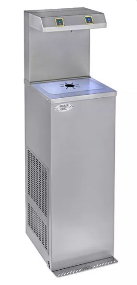 Fontaine réfrigérée à eau raccordée - Roller Grill - détente directe, pédale inox, 150 l/h - AQUA 150 P_0