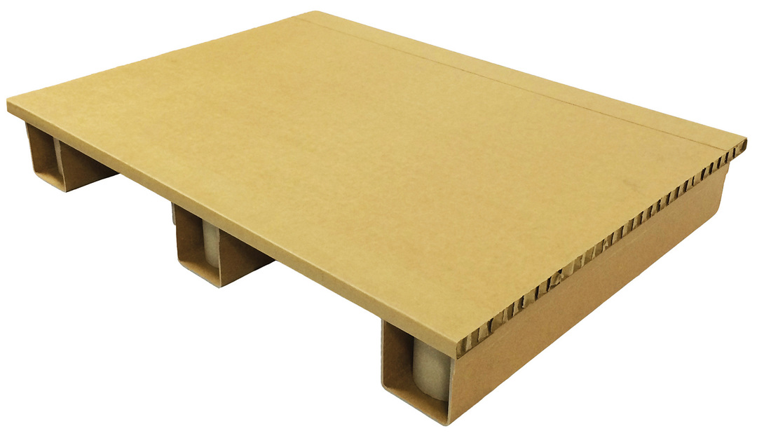 Palette carton appa® 600x800 - 2 entrées - légère, résistante et conforme ISPM-15_0