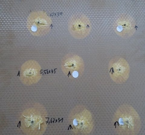 Panneau balistique pare-balles - Protection contre munitions de type Kalachnikov_0