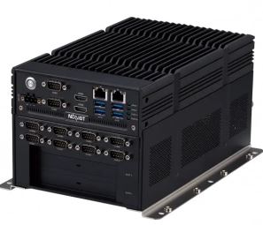 PC Fanless Intel Celeron G4900T - 2 HDMI, 4 USB 3.0, 10 COM Ports DB9, Nexcom TT300-F21_0