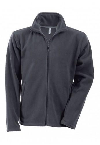 Polaire de travail professionnelle - zippée avec 2 poches - anti-boulochage - tailles S à 4XL_0