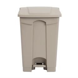 Poubelle à pédale 45L          Polypropylène45405 x395x600mm JANTEX - blanc GH637_0