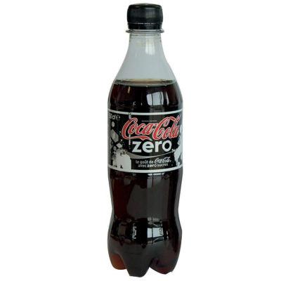 Soda Coca-Cola zéro sucres, en bouteille, lot de 24 x 50 cl_0