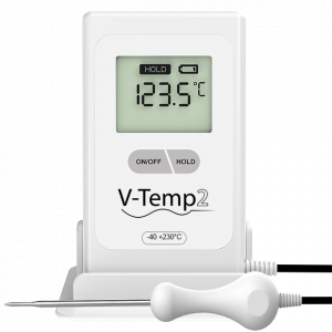 Thermomètre avec sonde filaire v-temp 2 haccp - THMSNDFLVTBC-IM01_0