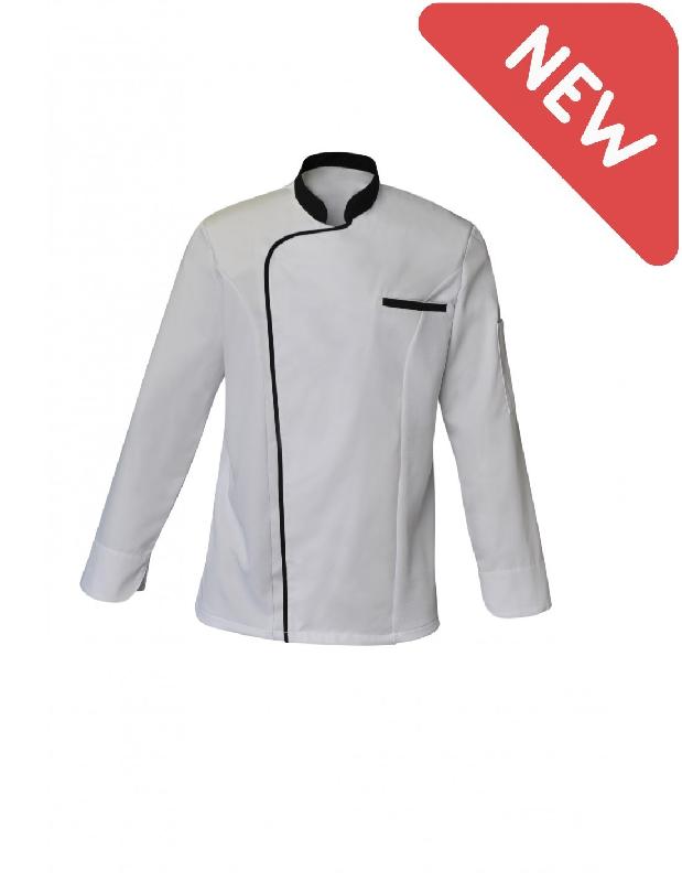 Veste restauration anti-bactérien anti-odeur manches longues Zack 210 gr/m2 - VSTRSZCBC-SN02/ML_0